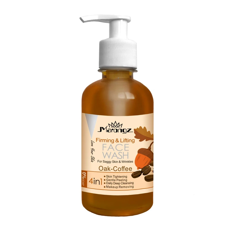 ژل شستشو لیفت کننده مارونز مدل قهوه و بلوط مناسب انواع پوست حجم 250 میلی لیتر