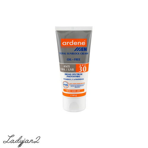 کرم ضدآفتاب فاقد چربی آردن مدل آقایان SPF 30