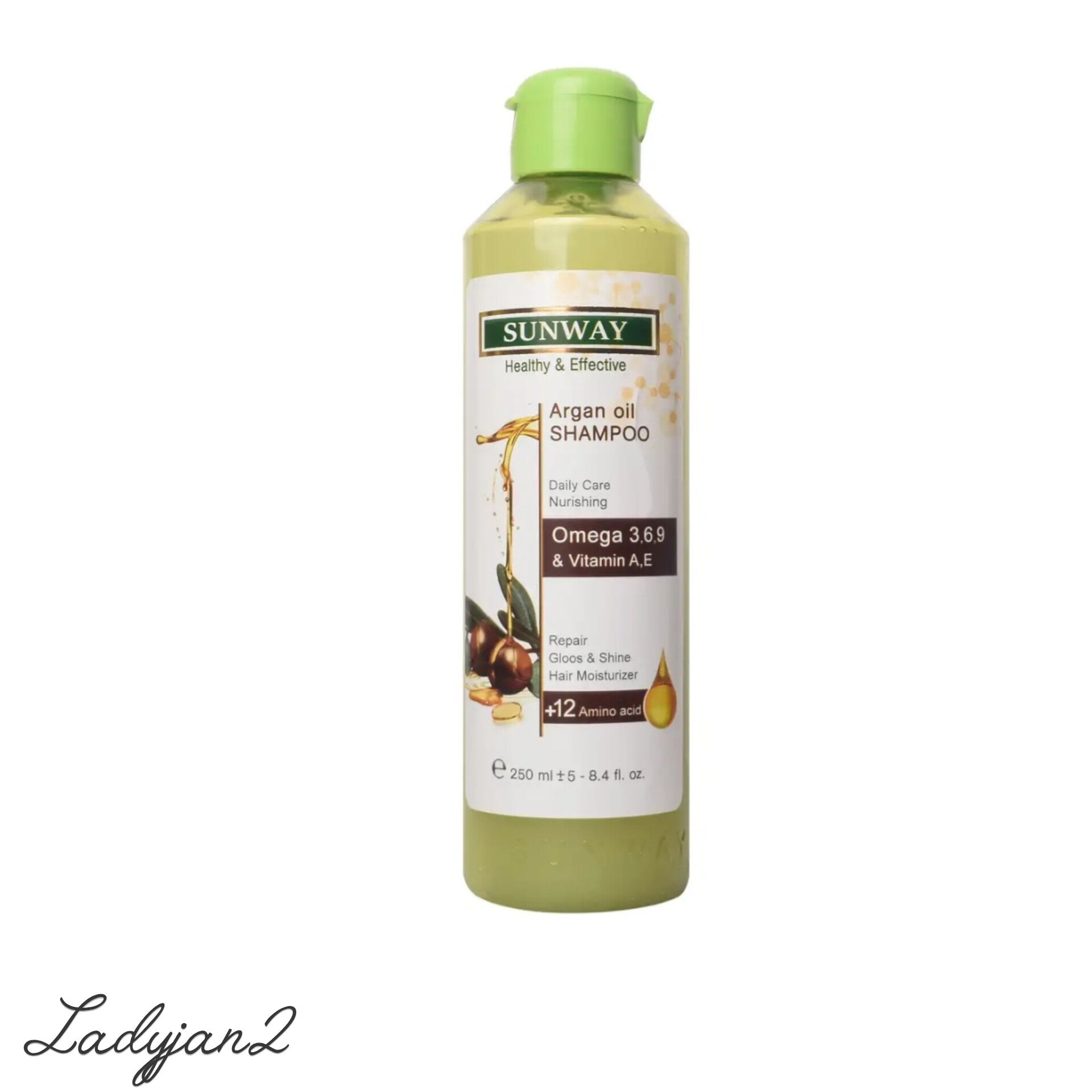 شامپو تقویت کننده مو سان وی حاوی روغن آرگان 250ml