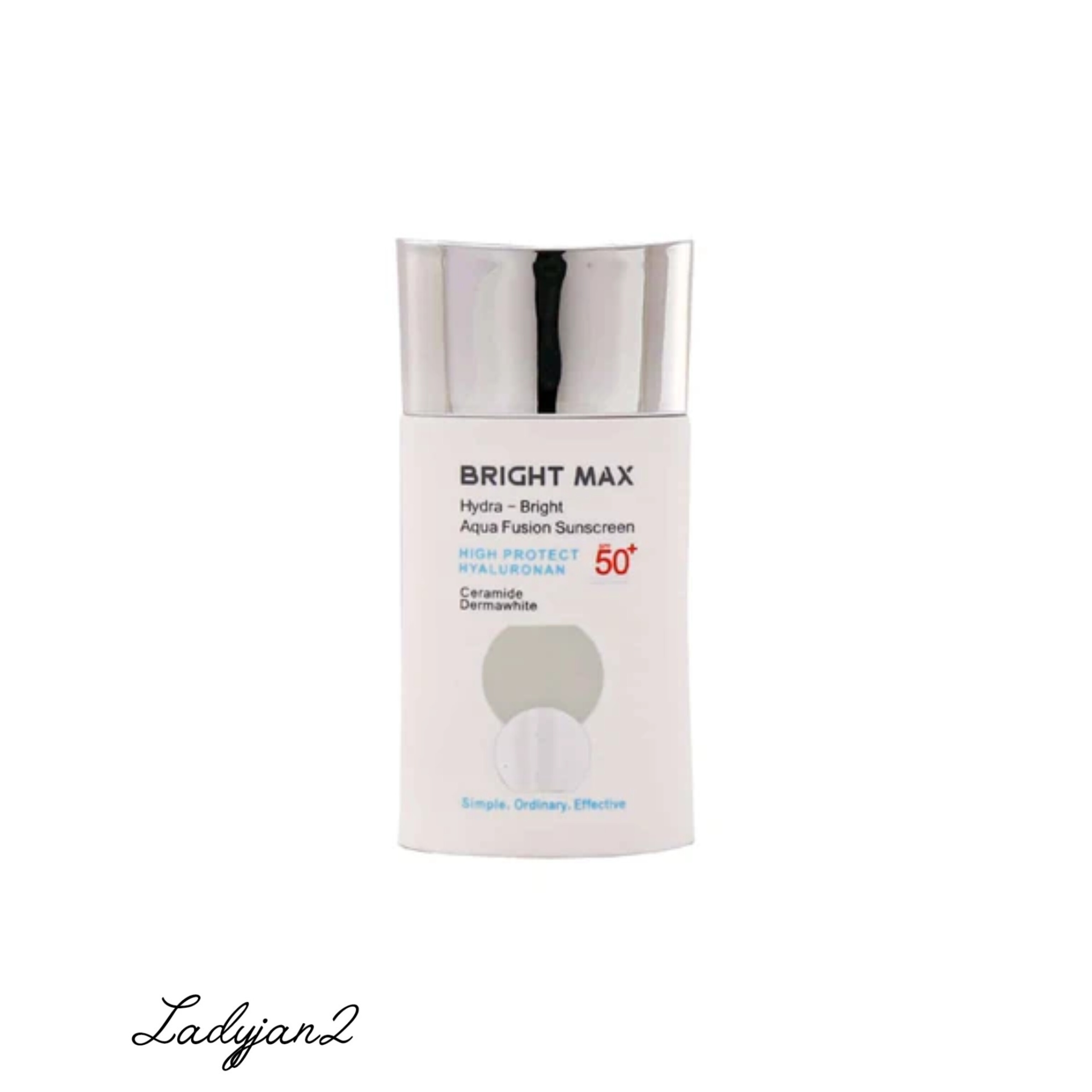 فلوئید ضد آفتاب آکوافیوژن هیدرا برایت SPF50 برایت مکس 50 میلی لیتر