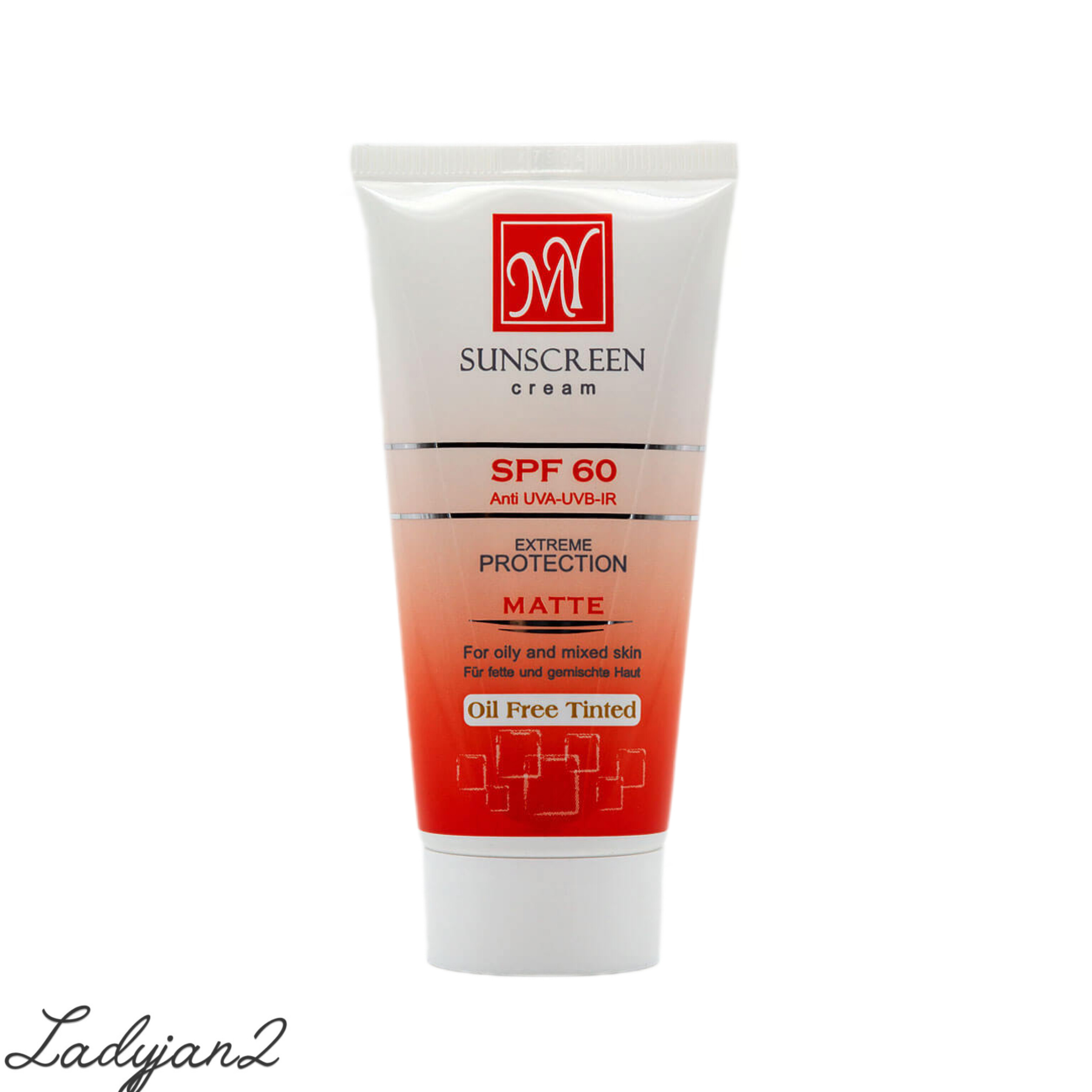 کرم ضد آفتاب فاقد چربی SPF60 مای مناسب پوست چرب