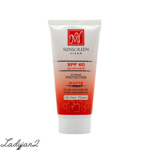 کرم ضد آفتاب فاقد چربی SPF60 مای مناسب پوست چرب