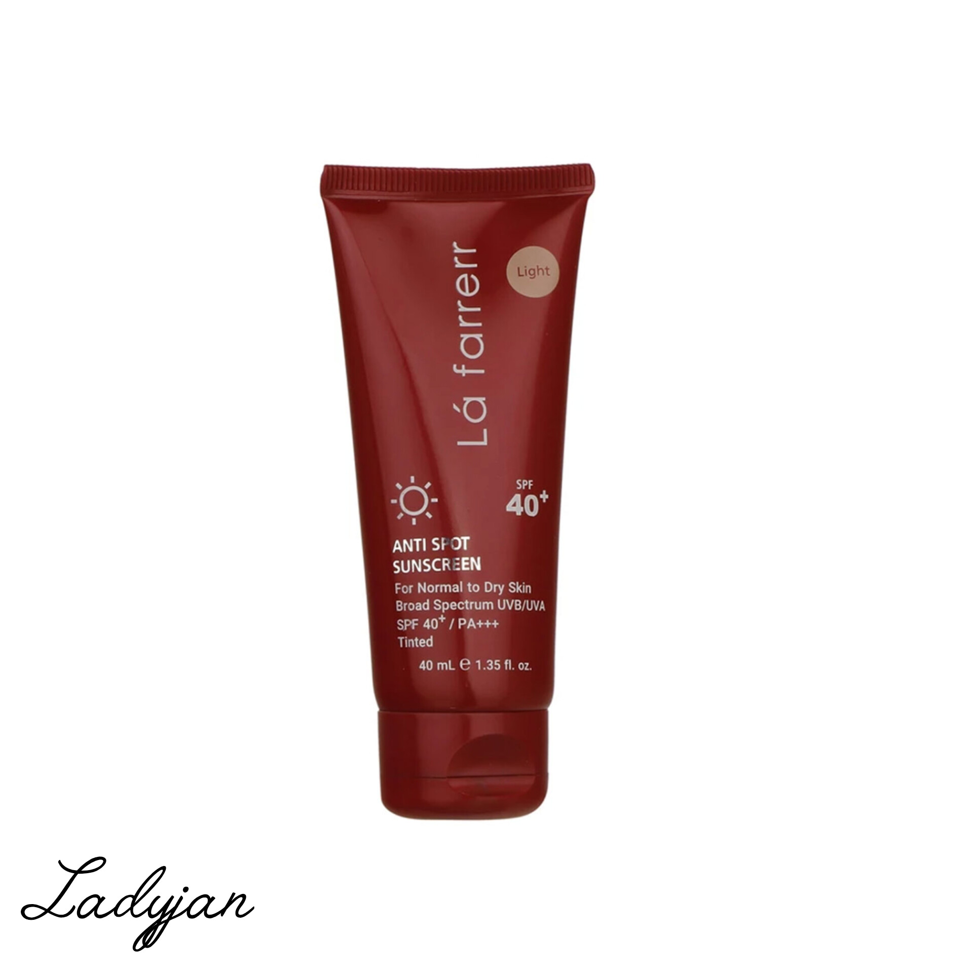 کرم ضد آفتاب لافارر رنگ روشن مناسب برای پوست خشک SPF 40