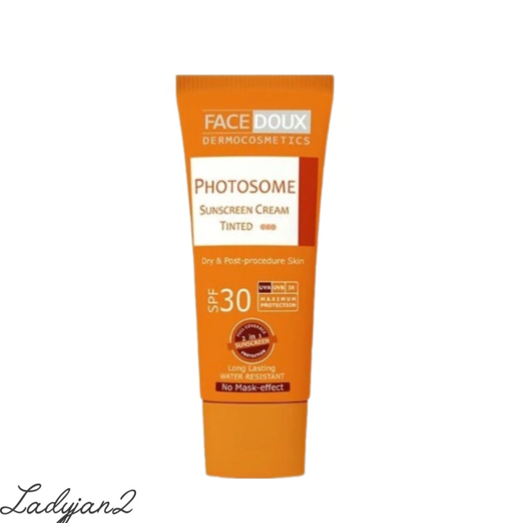 کرم ضد آفتاب رنگی فوتوزوم فیس دوکس مناسب پوست سه صفر خشک SPF 30