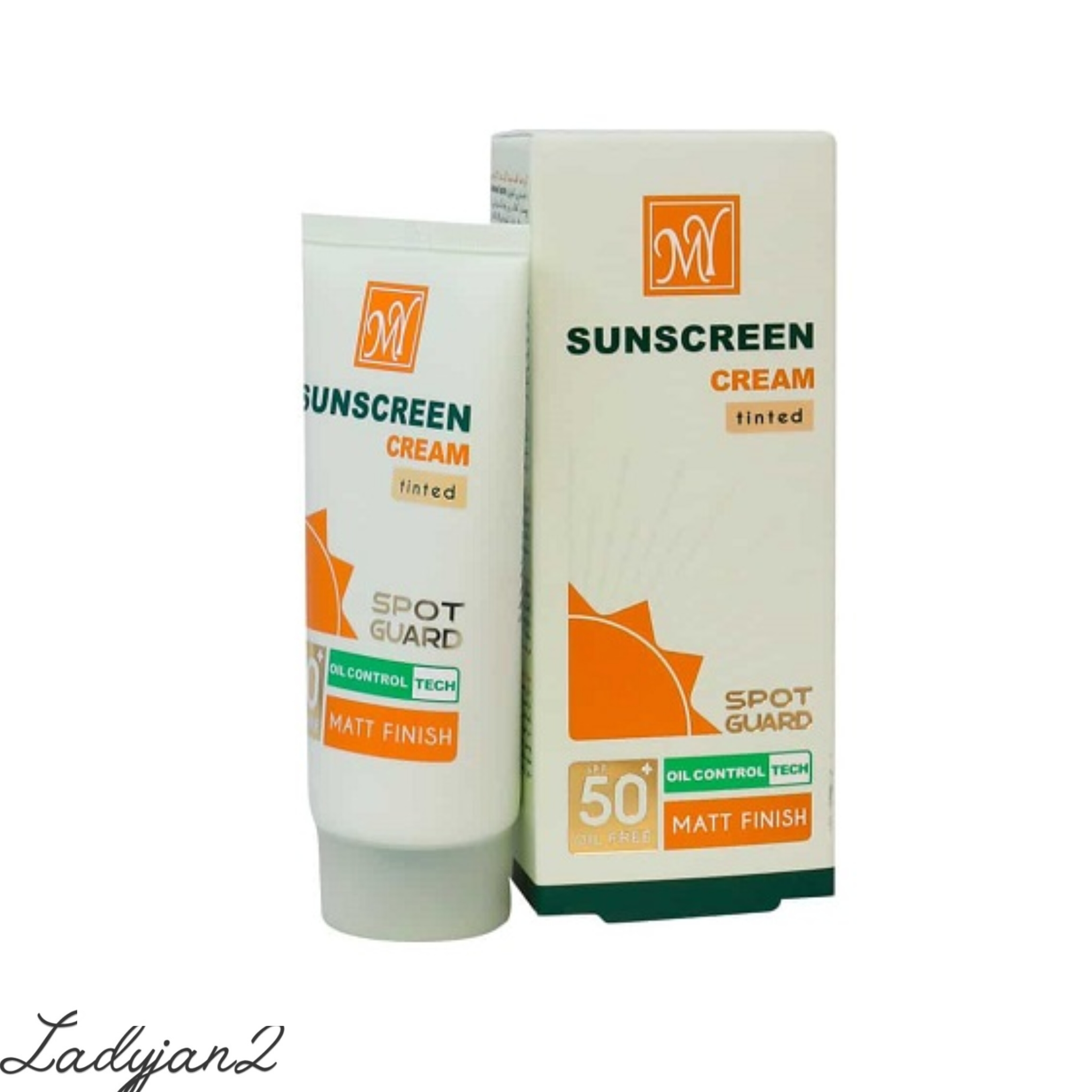 کرم ضد آفتاب رنگی مای مدل اسپات گارد با SPF50 مناسب پوست چرب حجم 50 میلی لیتر