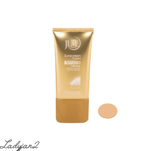 کرم ضد آفتاب بژ روشن ژوت با SPF50 مناسب پوست چرب حجم 40 میلی لیتر