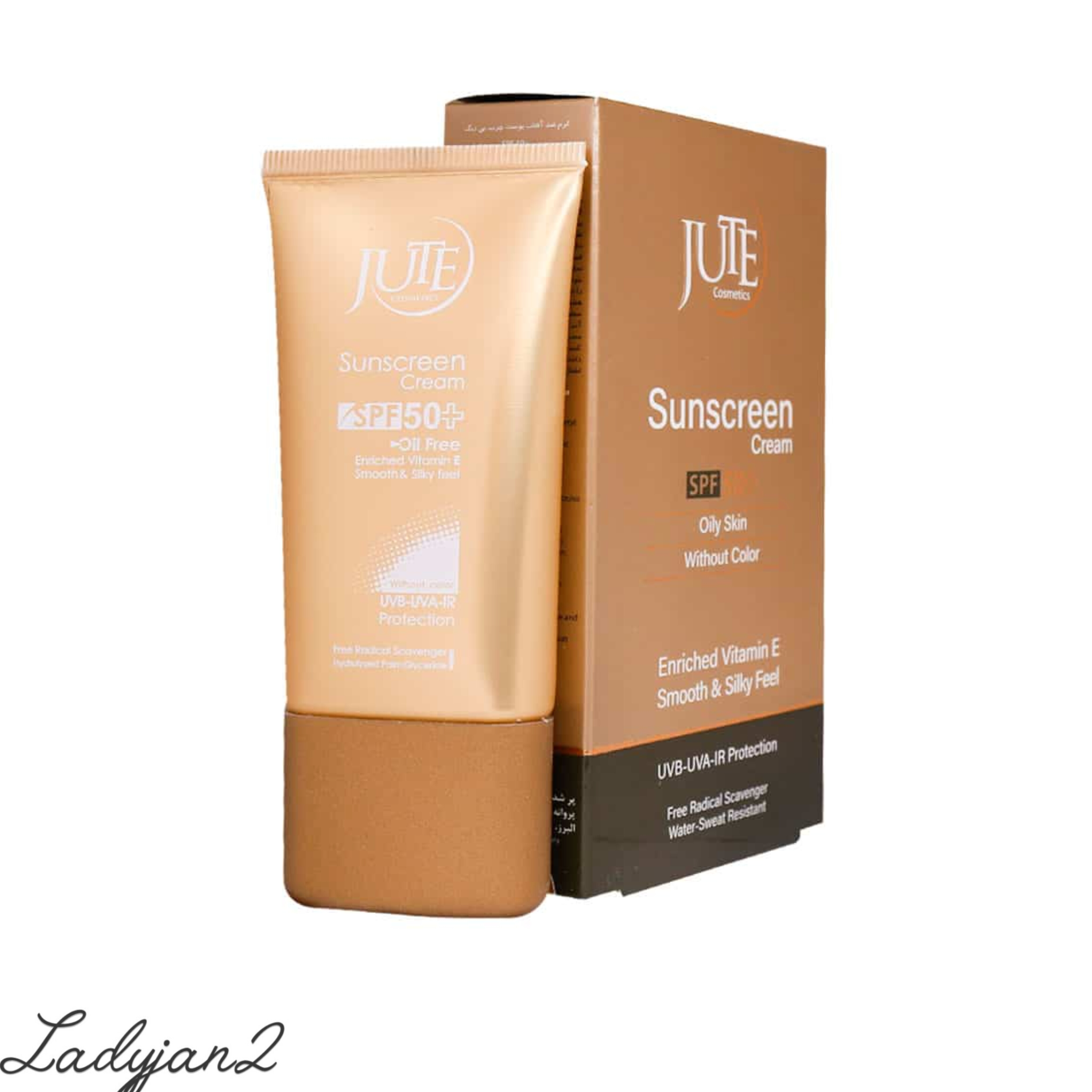 کرم ضد آفتاب بی رنگ ژوت با SPF50 مناسب پوست چرب حجم 40 میلی لیتر