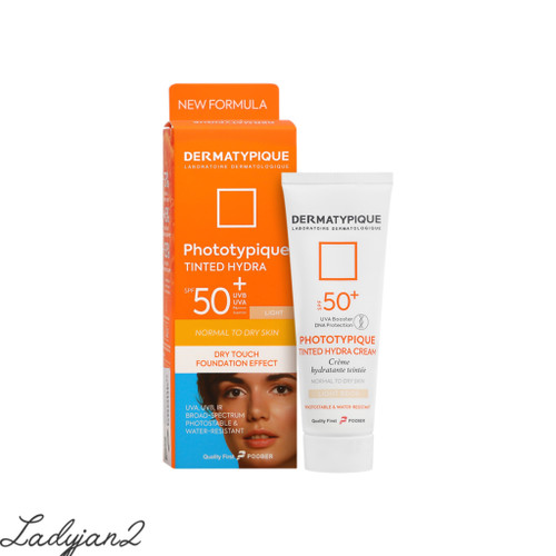 کرم ضد آفتاب درماتیپیک هیدرا فتوتیپیک SPF50 رنگ روشن پوست نرمال تاخشک
