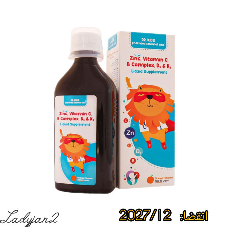 زینک و ویتامین ب کمپلکس و سی و د3 و کا2